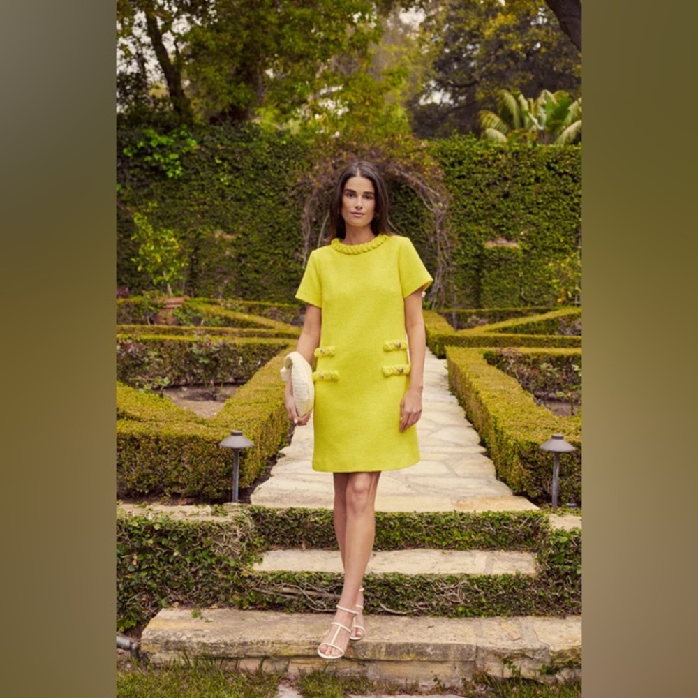 Tuckernuck Jackie yellow dress size medium